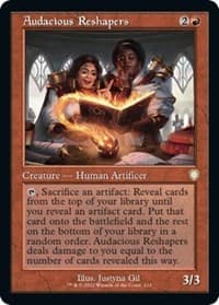Audacious Reshapers (Retro Frame) from Commander: The Brothers' War