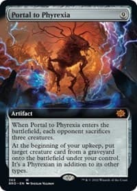 Portal to Phyrexia (Extended Art) from The Brothers' War