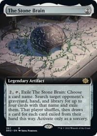 The Stone Brain (Extended Art) from The Brothers' War