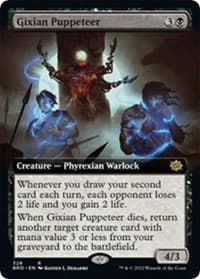 Gixian Puppeteer (Extended Art) from The Brothers' War
