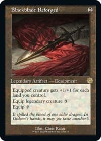 Blackblade Reforged from The Brothers' War: Retro Frame Artifacts