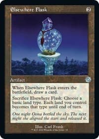 Elsewhere Flask from The Brothers' War: Retro Frame Artifacts