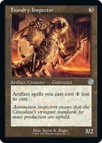 Foundry Inspector from The Brothers' War: Retro Frame Artifacts