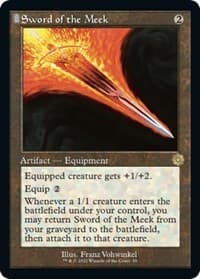 Sword of the Meek from The Brothers' War: Retro Frame Artifacts