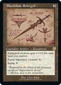 Blackblade Reforged (Schematic) from The Brothers' War: Retro Frame Artifacts