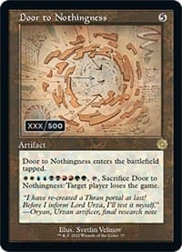 Door to Nothingness (Schematic) (Serial Numbered) from The Brothers' War: Retro Frame Artifacts