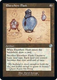 Elsewhere Flask (Schematic) from The Brothers' War: Retro Frame Artifacts
