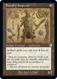 Foundry Inspector (Schematic) from The Brothers' War: Retro Frame Artifacts