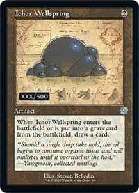 Ichor Wellspring (Schematic) (Serial Numbered) from The Brothers' War: Retro Frame Artifacts