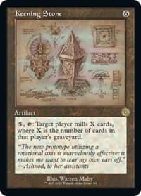 Keening Stone (Schematic) from The Brothers' War: Retro Frame Artifacts