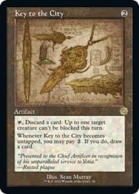 Key to the City (Schematic) from The Brothers' War: Retro Frame Artifacts