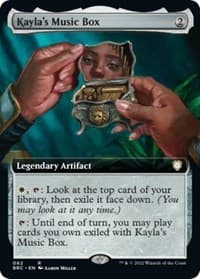 Kayla's Music Box (Extended Art) from Commander: The Brothers' War