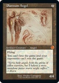 Platinum Angel (Schematic) from The Brothers' War: Retro Frame Artifacts
