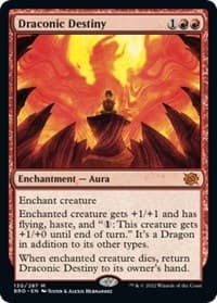 Draconic Destiny from The Brothers' War