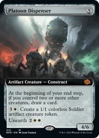 Platoon Dispenser (Extended Art) from The Brothers' War