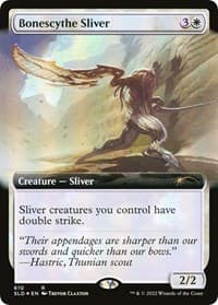 Bonescythe Sliver (Extended Art) from Secret Lair Drop Series