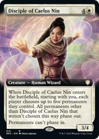 Disciple of Caelus Nin (Extended Art) from Commander: The Brothers' War