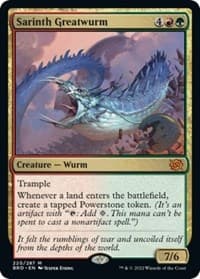 Sarinth Greatwurm from The Brothers' War
