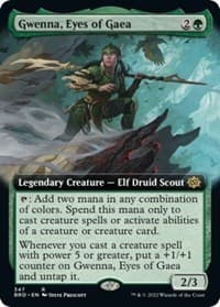 Gwenna, Eyes of Gaea (Extended Art) from The Brothers' War