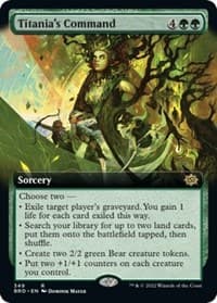 Titania's Command (Extended Art) from The Brothers' War