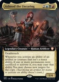 Ashnod the Uncaring (Extended Art) from Commander: The Brothers' War