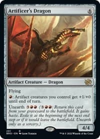 Artificer's Dragon from The Brothers' War