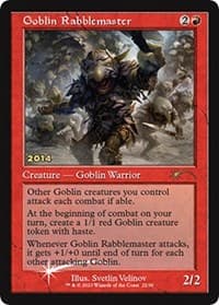 Goblin Rabblemaster from 30th Anniversary Promos