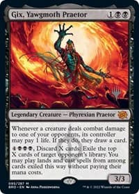 Gix, Yawgmoth Praetor from Promo Pack: The Brothers' War