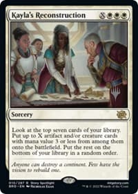 Kayla's Reconstruction from Promo Pack: The Brothers' War