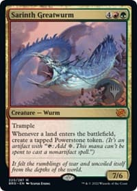 Sarinth Greatwurm from Promo Pack: The Brothers' War