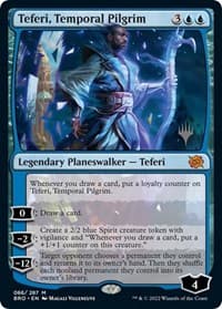 Teferi, Temporal Pilgrim from Promo Pack: The Brothers' War