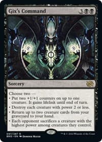 Gix's Command from Promo Pack: The Brothers' War