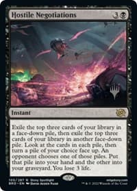 Hostile Negotiations from Promo Pack: The Brothers' War