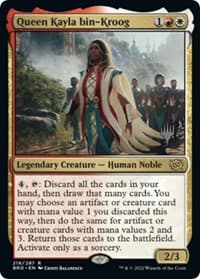 Queen Kayla bin-Kroog from Promo Pack: The Brothers' War
