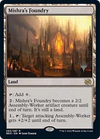 Mishra's Foundry from Promo Pack: The Brothers' War