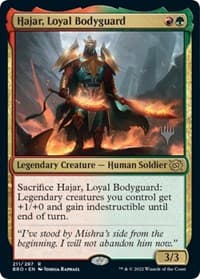 Hajar, Loyal Bodyguard from Promo Pack: The Brothers' War