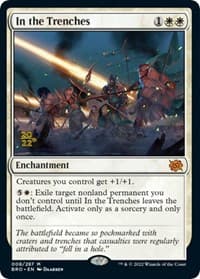 In the Trenches from Prerelease Cards