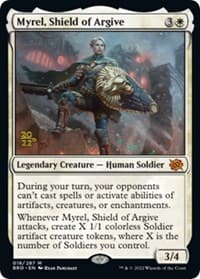 Myrel, Shield of Argive from Prerelease Cards