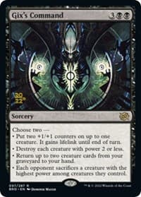 Gix's Command from Prerelease Cards