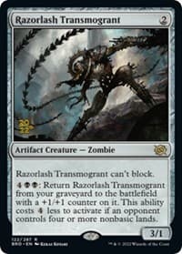 Razorlash Transmogrant from Prerelease Cards