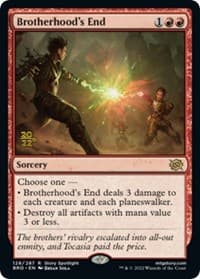 Brotherhood's End from Prerelease Cards