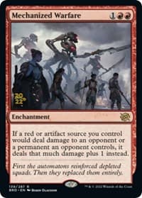 Mechanized Warfare from Prerelease Cards