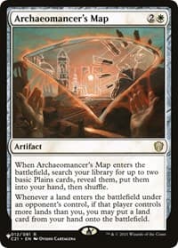 Archaeomancer's Map from The List Reprints