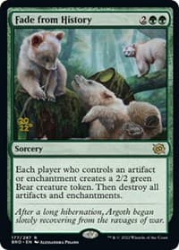 Fade from History from Prerelease Cards