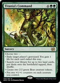 Titania's Command from Prerelease Cards