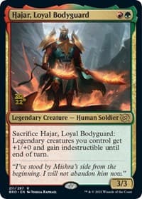 Hajar, Loyal Bodyguard from Prerelease Cards