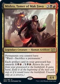 Mishra, Tamer of Mak Fawa from Prerelease Cards