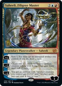 Saheeli, Filigree Master from Prerelease Cards