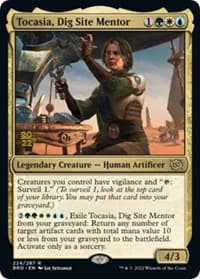 Tocasia, Dig Site Mentor from Prerelease Cards
