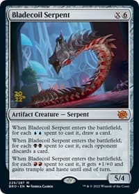 Bladecoil Serpent from Prerelease Cards